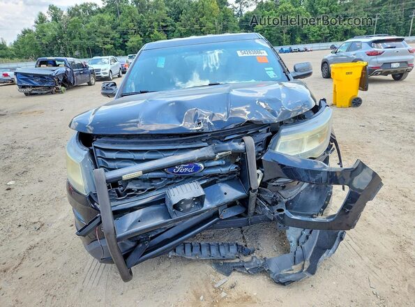 1FM5K8AR5GGC60807 2016 FORD EXPLORER Черный Вид спереди