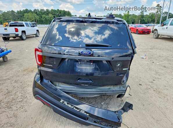 1FM5K8AR5GGC60807 2016 FORD EXPLORER Черный Вид сзади