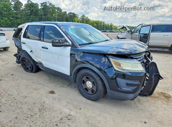 1FM5K8AR5GGC60807 2016 FORD EXPLORER Черный Передняя правая четверть