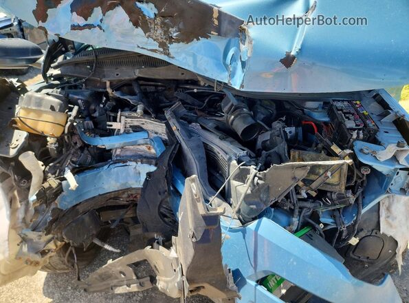 1FM5K8AR5GGC93354 2016 FORD EXPLORER Blue ძრავის განყოფილების ხედი