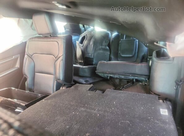 1FM5K8AR5GGC93354 2016 FORD EXPLORER Blue უკანა სავარძლების ხედი