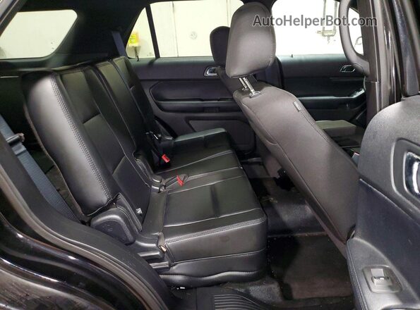 1FM5K8AR7GGA04569 2016 FORD EXPLORER Черный Вид задних сидений