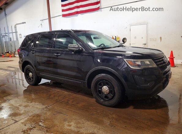 1FM5K8AR7GGA04569 2016 FORD EXPLORER Черный Передняя правая четверть
