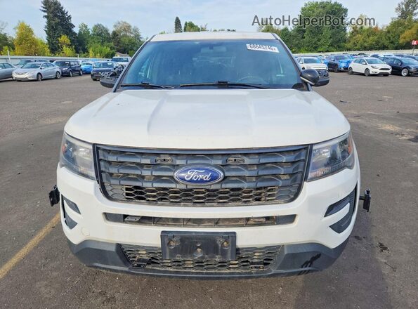 1FM5K8AR7HGD66855 2017 FORD EXPLORER White Vista frontal