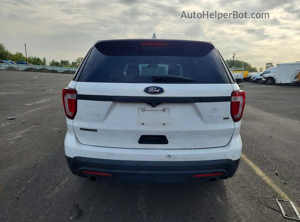 1FM5K8AR7HGD66855 2017 FORD EXPLORER White Vista trasera