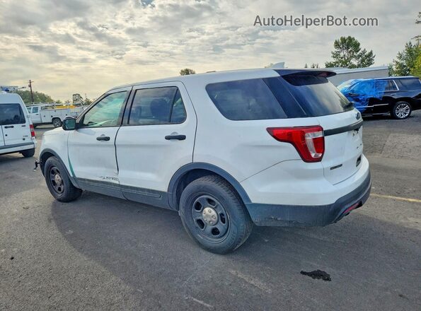 1FM5K8AR7HGD66855 2017 FORD EXPLORER White Trasero izquierdo