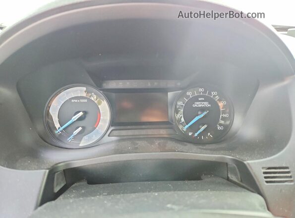 1FM5K8AR7HGD66855 2017 FORD EXPLORER White Vista del cuadro de instrumentos