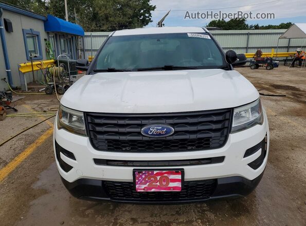 1FM5K8AR9GGA08008 2016 FORD EXPLORER Белый Вид спереди