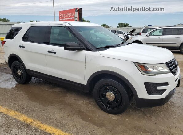 1FM5K8AR9GGA08008 2016 FORD EXPLORER Белый Панорамный вид салона 360°