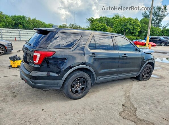 1FM5K8ARXJGC74385 2018 FORD EXPLORER Black Задня права чверть
