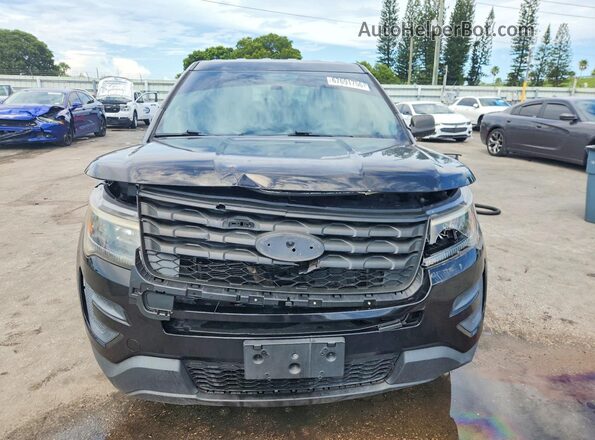 1FM5K8ARXJGC74385 2018 FORD EXPLORER Black Вид спереду