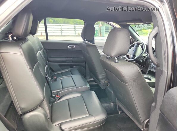1FM5K8ARXJGC74385 2018 FORD EXPLORER Black Вид задньої частини салону