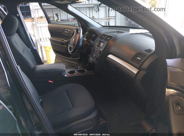 1FM5K8AT8JGA60099 2018 FORD POLICE INTERCEPTOR Black Вид салону спереду