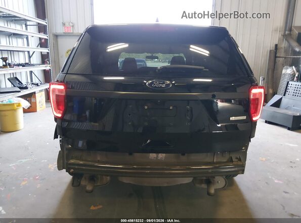 1FM5K8AT8JGA60099 2018 FORD POLICE INTERCEPTOR Black 