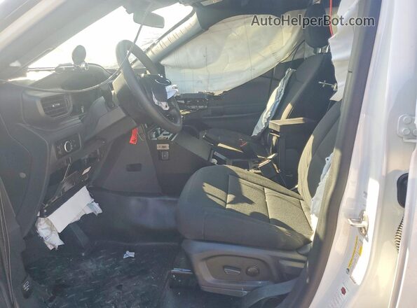 1FM5K8AW7SGC23806 2025 FORD EXPLORER Белый Вид салона спереди