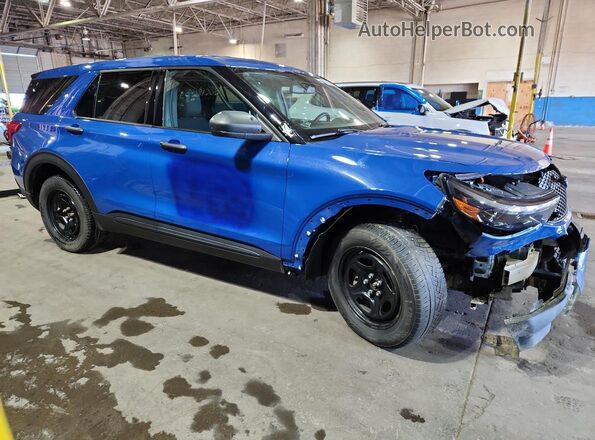 1FM5K8AWXMNA19113 2021 FORD EXPLORER Blue 