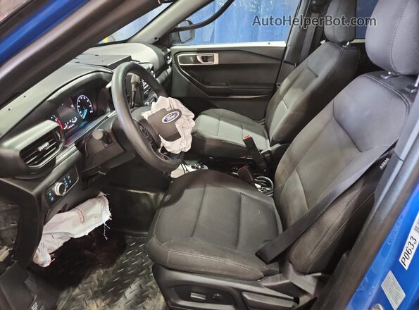 1FM5K8AWXMNA19113 2021 FORD EXPLORER Blue 