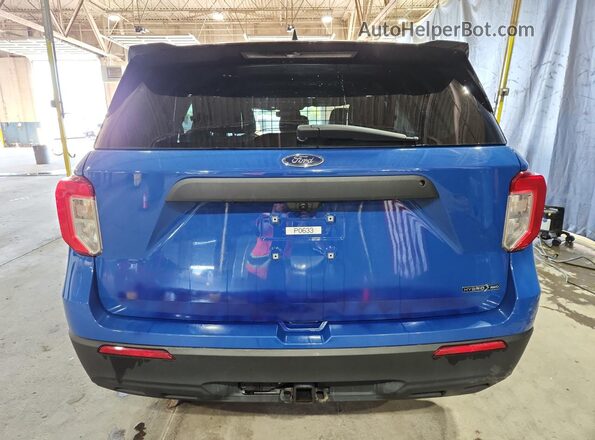 1FM5K8AWXMNA19113 2021 FORD EXPLORER Blue 