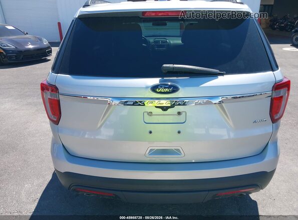 1FM5K8B82HGE01940 2017 FORD EXPLORER Silver 