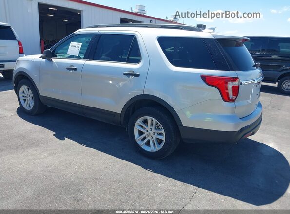 1FM5K8B82HGE01940 2017 FORD EXPLORER Silver Հետևի ձախ