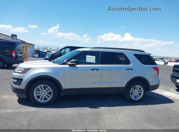 1FM5K8B82HGE01940 2017 FORD EXPLORER Silver 