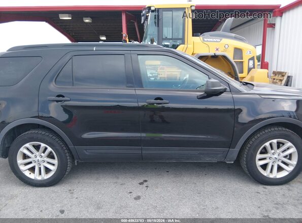 1FM5K8B84GGC94923 2016 FORD EXPLORER Black Rear interior view