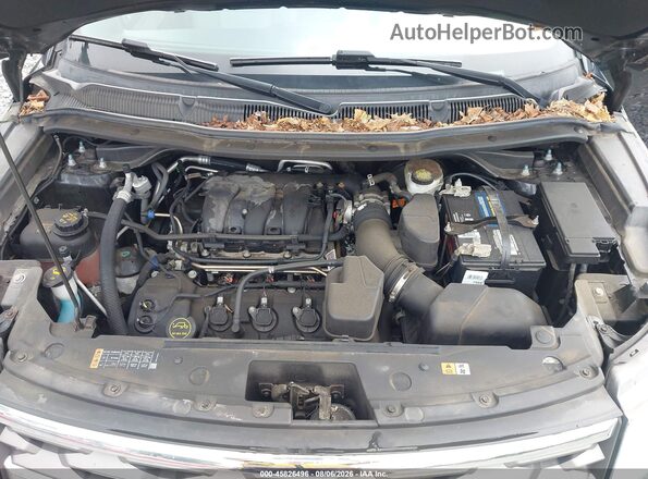 1FM5K8B86JGA59530 2018 FORD EXPLORER Black Вид ззаду