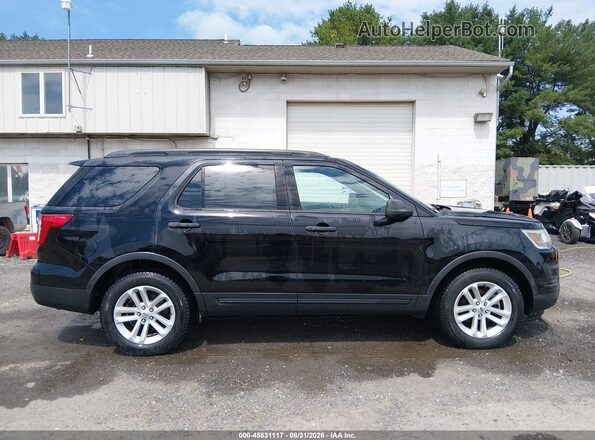 1FM5K8B8XGGA20593 2016 FORD EXPLORER Black Սալոնի հետևի տեսք