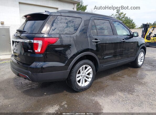 1FM5K8B8XGGA20593 2016 FORD EXPLORER Black Հետևի աջ