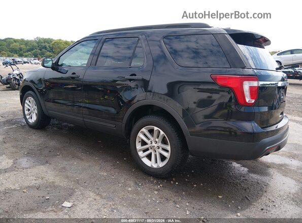 1FM5K8B8XGGA20593 2016 FORD EXPLORER Black Հետևի ձախ