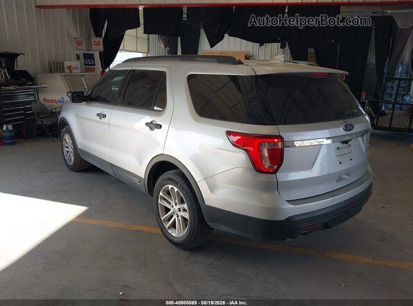1FM5K8B8XGGD17766 2016 FORD EXPLORER Silver Tył lewy