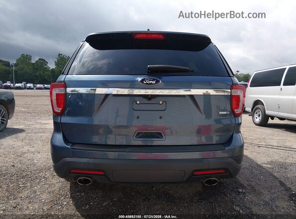 1FM5K8BH3JGC45591 2018 FORD EXPLORER Blue 