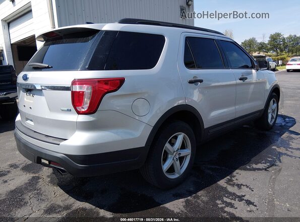 1FM5K8BH7JGC57131 2018 FORD EXPLORER Silver Rear right