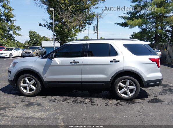 1FM5K8BH7JGC57131 2018 FORD EXPLORER Silver 