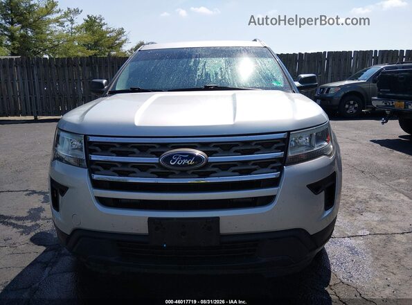 1FM5K8BH7JGC57131 2018 FORD EXPLORER Silver 