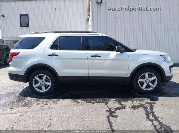 1FM5K8BH7JGC57131 2018 FORD EXPLORER Silver 