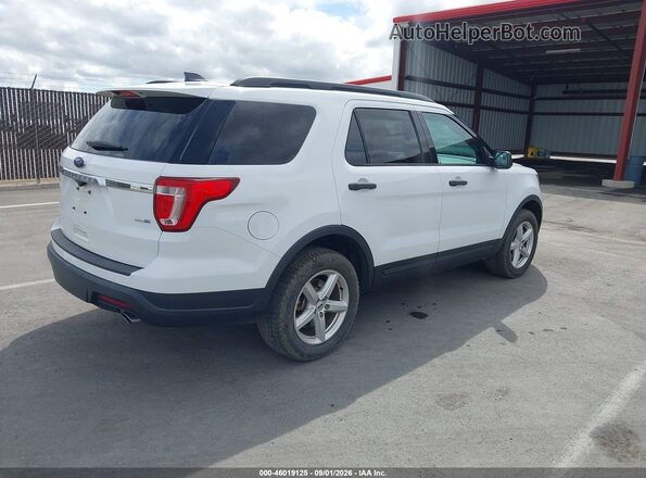 1FM5K8BH8JGC45215 2018 FORD EXPLORER White Trasero derecho