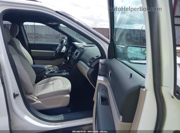 1FM5K8BH8JGC45215 2018 FORD EXPLORER White Vista interior delantera