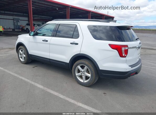 1FM5K8BH8JGC45215 2018 FORD EXPLORER White Trasero izquierdo