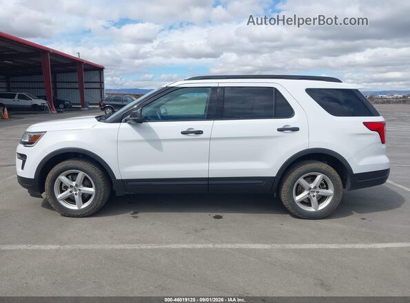 1FM5K8BH8JGC45215 2018 FORD EXPLORER White 