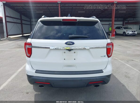 1FM5K8BH8JGC45215 2018 FORD EXPLORER White 