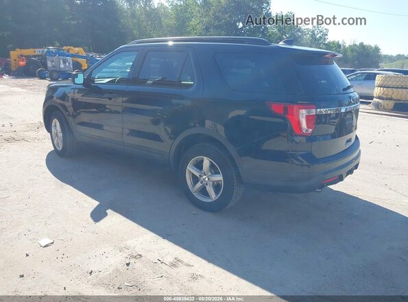 1FM5K8BH8JGC45442 2018 FORD EXPLORER Black Trasero izquierdo