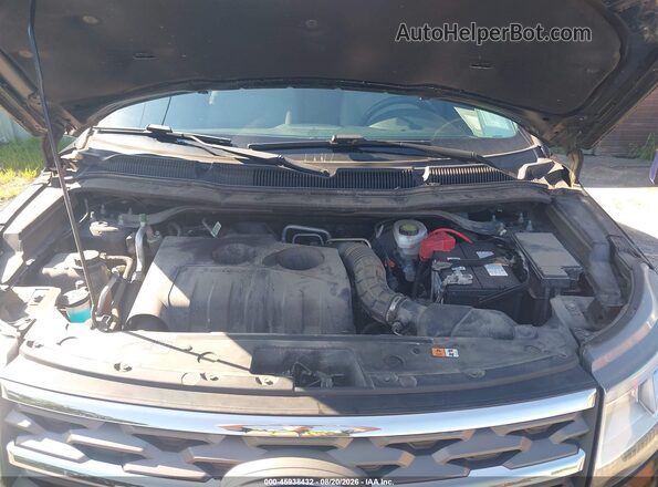 1FM5K8BH8JGC45442 2018 FORD EXPLORER Black Vista trasera