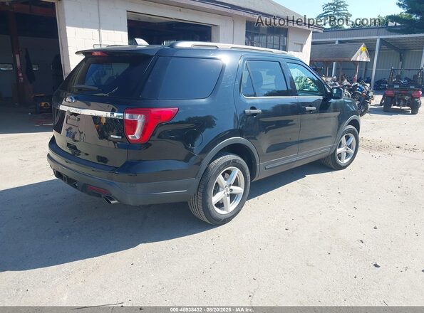 1FM5K8BH8JGC45442 2018 FORD EXPLORER Black Trasero derecho