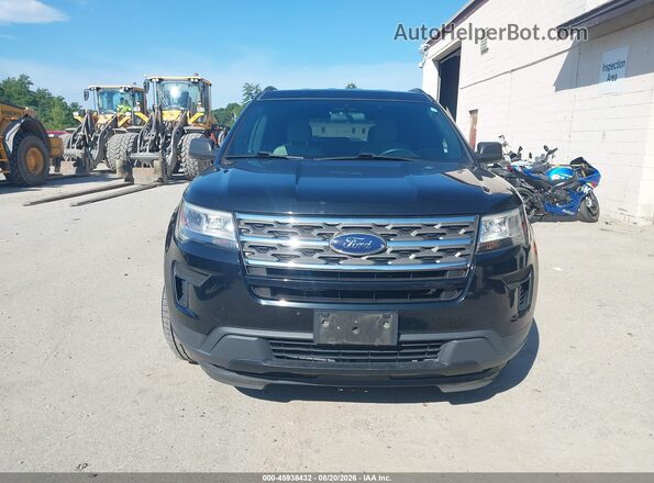 1FM5K8BH8JGC45442 2018 FORD EXPLORER Black Vista interior trasera