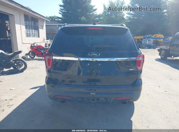 1FM5K8BH8JGC45442 2018 FORD EXPLORER Black 