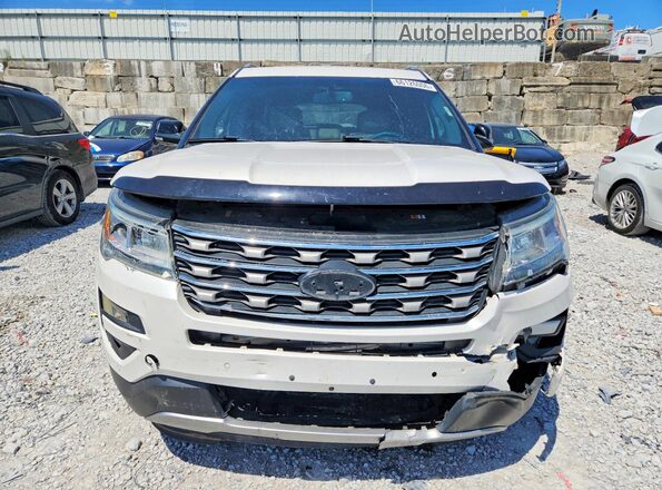 1FM5K8D80GGC56229 2016 FORD EXPLORER White Widok z przodu
