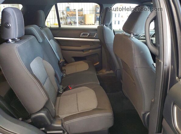 1FM5K8D80JGA33003 2018 FORD EXPLORER Серый Вид задней части салона