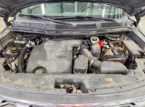 1FM5K8D81HGA26460 2017 FORD EXPLORER Серый Вид подкапотного пространства