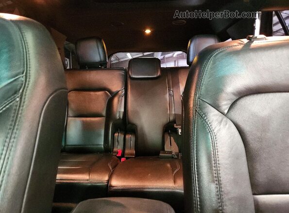 1FM5K8D81HGA26460 2017 FORD EXPLORER Серый Вид задних сидений